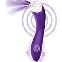  - FIDECH Vibradores para Mujer- Vibradoresmujer- Pezón Vibrador y Estimulador de Clítoris con 9 Niveles de Vibración…
